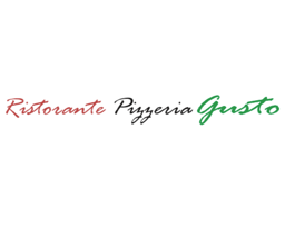Pizzeria Gusto Ristorante logo.